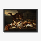 Hunting still life with cat by Felice Boselli - thumbnail_1_bf_67448239faa684e1cf4ba737